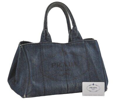 prada vintage denim bag